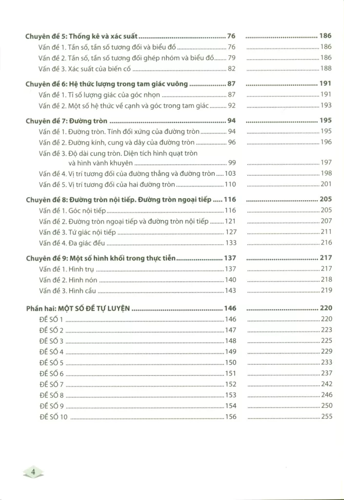 NÂNG CAO VÀ PHÁT TRIỂN TOÁN 9 THEO CHUYÊN ĐỀ (Chuyên đề Toán nâng cao theo chương trình GDPT mới; Bồi dưỡng học sinh giỏi Toán 9)